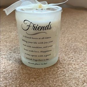 Friends candle